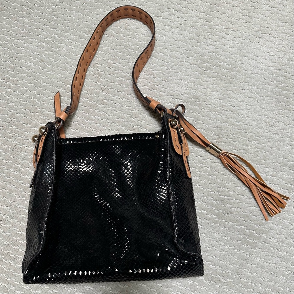 Sandra Roberts Squared Shoulder Bag - image 1